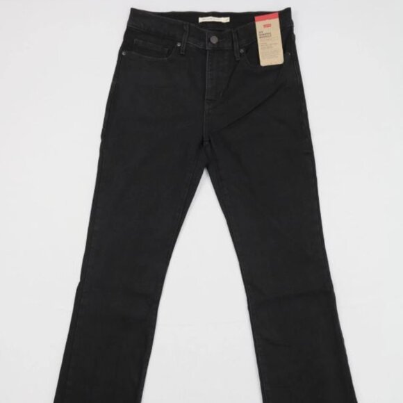 Levi's Women's 315 Soft Black Shaping Bootcut Stellar Stretch Mid Rise Jeans - Picture 2 of 8